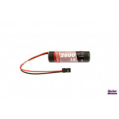 Accu Rx 1S LiIon 2600mAh 30A Emcotec