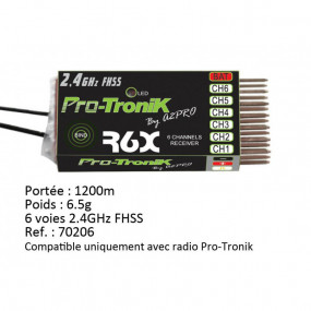 Récepteur R6X Pro-Tronik V2