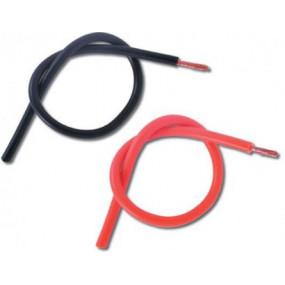 Fils silicone 4 mm² Noir