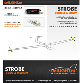 Set lumière pour planeur de...