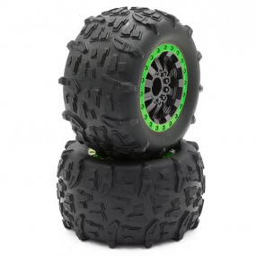 Roues complètes verte...