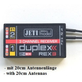 Récepteur JETI Rex 3 A20...