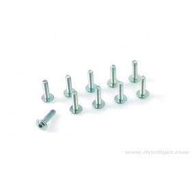 VIS BOMBE 6 PAN M3X12 ACIER