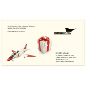 BON D'ACHAT RC JETS HOBBY...