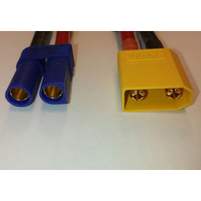Adaptateur XT90 mâle/EC5...