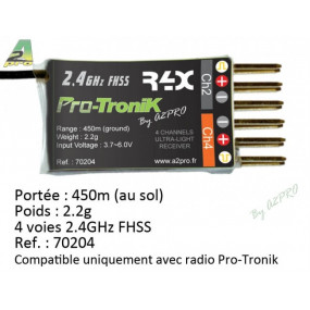 Récepteur R4X Pro-Tronik